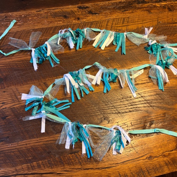 Decorative Ribbon Bunting Wall Decor - tween/teen room - Picture 3 of 8